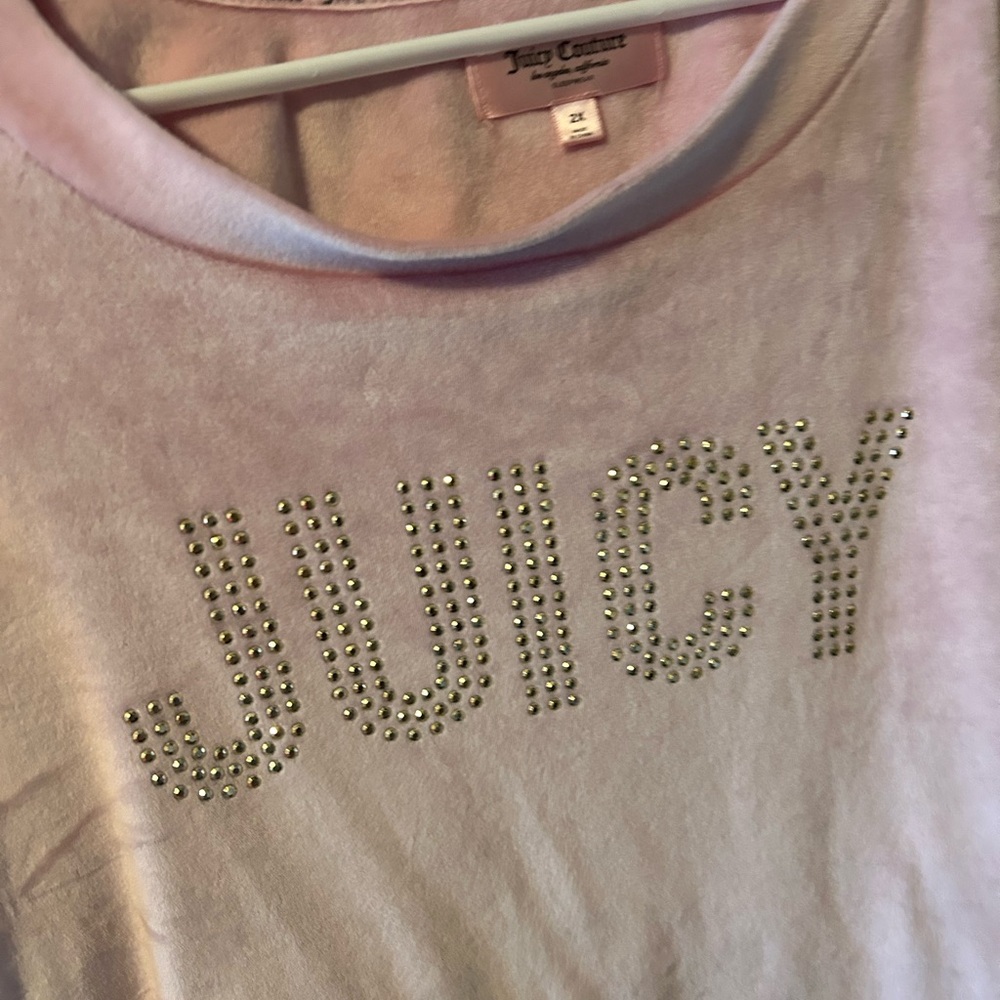 Juicy Couture Light Pink Sleepwear Top - Picture 3 of 6